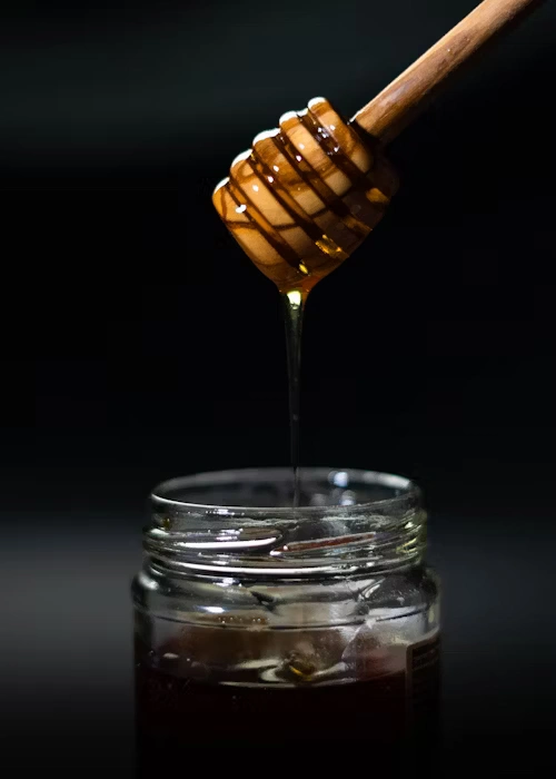 Miel fraîchement poté
